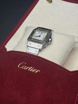 Cartier Santos Galbee Automatic Ref 1170902 18K Gold - Image 1 of 4