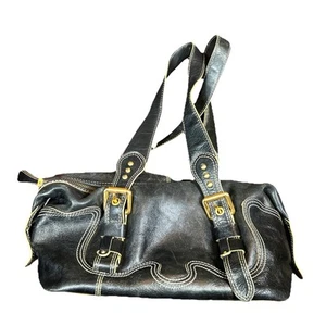 Borsa a mano vintage Maxx NY in pelle - Foto 1 di 10
