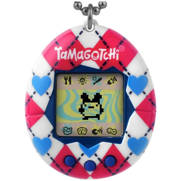Original Tamagotchi Electronic Pet: Argyle Heart - Image 1 of 1