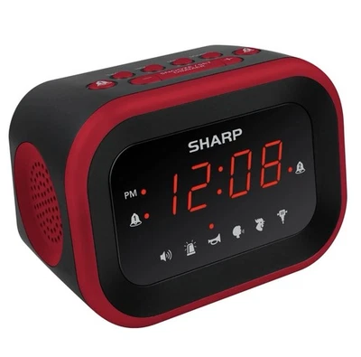 Sharp Big Bang Super Loud Alarm Clock for Heavy Sleepers, 6 Extremely Loud Wake - Image 1 of 4