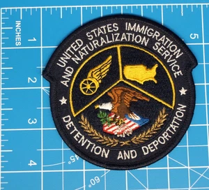 US Immigration & Naturalization Service Detention & Deportation Patch - Bild 1 von 2