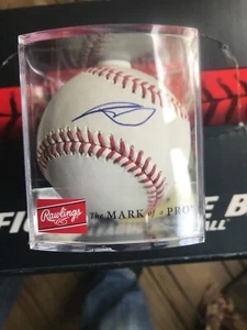 RONALD ACUNA Signed Autograph Official Major League Baseball Atlanta Braves JSA - Picture 1 of 1