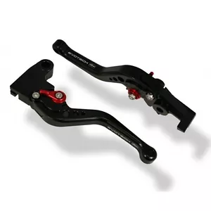 Triumph Thruxton RS 2020+ kurzer Kupplungs- & Bremshebel Set von Evotech Performance - Bild 1 von 1
