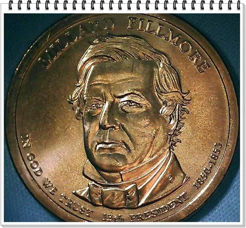 2010-P $1 Millard Fillmore Position A BU Cover