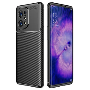 Oppo Find X5 5G Handy Hülle Case Schale TPU dünn schwarz Oppo FindX5 5 g Neu - Bild 1 von 9