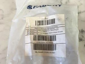 5 Stück Fabory Kontermutter Nylon Einsatz verzinkt 1"-8 Grade 2 Stahl 3HDV3 B18.16.6 - Bild 1 von 2