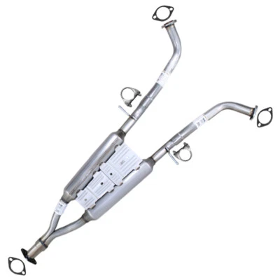 Tubo resonador de escape de acero inoxidable se adapta a: Infiniti M37 2011-2013 3,7 L Foto 1 de 4