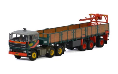 WSI FOR DAF 3300 6X4 BRICK TRAILER - 3 AXLE HENDRIKS LOBITH 1/50 Truck Pre-built - Image 1 of 3