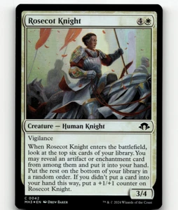 FOIL - MTG Rosecot Knight #42 - Modern Horizons 3 - Picture 1 of 1