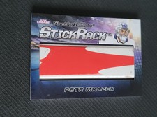 2022 PRESIDENTS CHOICE IN THE CREASE PETR MRAZEK SR-32 #ed 5/10 STICKRACK