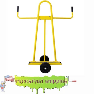 Carro de servicio de paneles de yeso de carga 750 lb carretilla de acero resistente manejo panel de yeso - Imagen 1 de 11