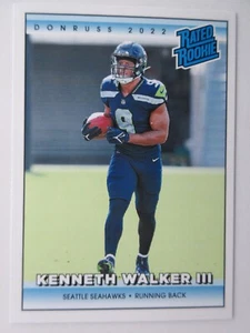 2022 Panini Instant NFL Donruss Rated Rookie Kenneth Walker 3 RC Retro SP 1/4094 - Picture 1 of 2