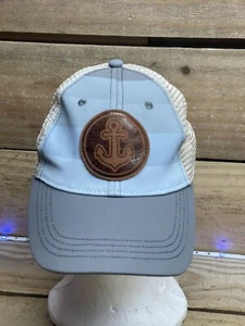 Cape San Blas Florida Blue Soft Baseball Cap Hat Pink Snap Back OSFM - Picture 1 of 7