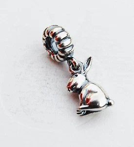 Genuine Pandora Dangle Charm Chinese Zodiac "Rabbit" - 791101 - retired - Foto 1 di 2