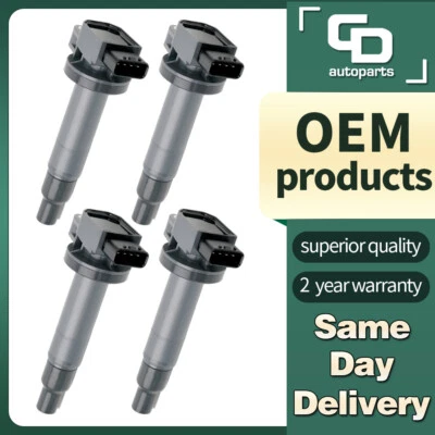 UF316 4 X Bobinas de encendido para Toyota Yaris Prius C xA xB Echo 2001-2010 1,5 L l4 Foto 1 de 4