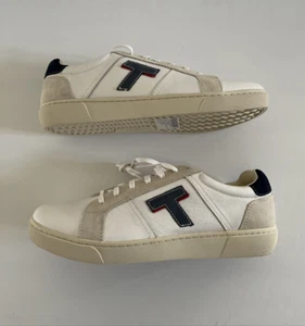 Sneakers Toms Leandro uomo taglia 9 pelle bianca - Foto 1 di 10
