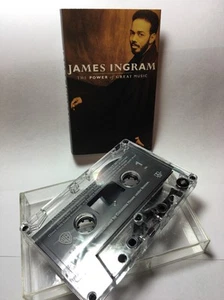 JAMES INGRAM -THE POWER OF GREAT MUSIC-CASSETTE-FREE SHIPPING - Picture 1 of 1