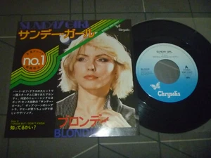 Blondie ‎– Sunday Girl Original 1979 Japanese release 7" vinyl - Picture 1 of 7