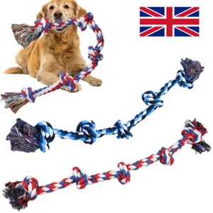 Dog Rope Toys Large XXL Rope Toys for Large Dogs Teeth Cleaning Tug of War W - Picture 1 of 17
