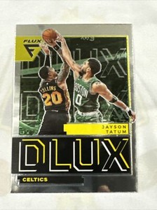 2022-23 PANINI FLUX BASKETBALL JAYSON TATUM DLUX INSERT CARD/#8/NRMT/CELTICS