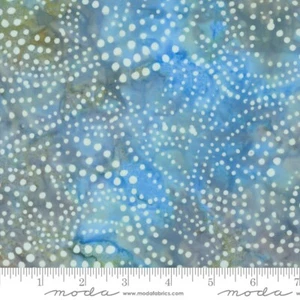 Blue Ridge Batiks Dots Blue Galaxy for Moda 1/2 YD 4367 26 - Picture 1 of 2