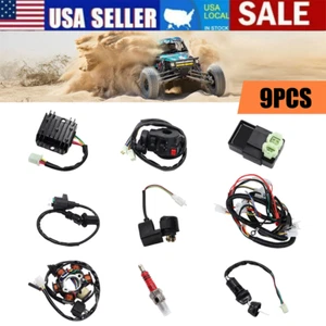 NEW Full Electrics Wiring Harness Coil Solenoid GY6 150cc ATV Quad Buggy Go kart - Picture 1 of 9