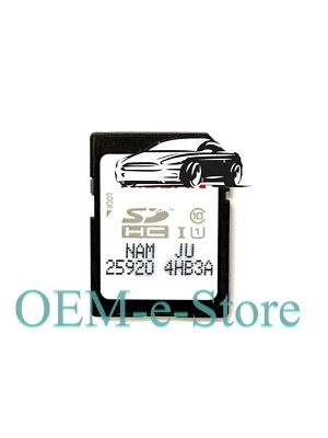 Navigation DATA SD Card U.S Map 4HB3A Fit Some 2020 Pathfinder 100% Genuine OEM - Image 1 of 2