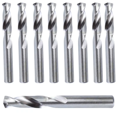 HSS-G Spiralbohrer Kurz Ø2-10mm DIN1897 Kurz Bohrer Metallbohrer Universalbohrer - Bild 1 von 4