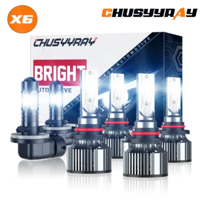 Combo de faros LED + bombilla antiniebla blanca 6000 k para Pontiac Trans Sport 1994-1996 Foto 1 de 4