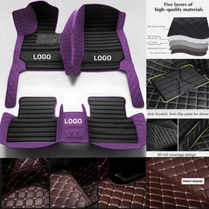 For Land Rover Freelander Car Floor Mats Auto Carpets Luxury Waterproof Custom - Picture 1 of 34