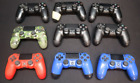 Lot Of 9 Sony Playstation 4 Ps4 Controllers For Parts Or Repair Only