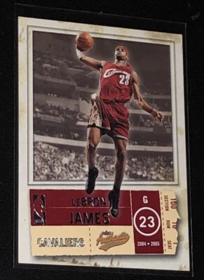 2004 Fleer/Skybox Authentix Cleveland Cavaliers LeBron James #49 Brand New/ RARE - Image 1 of 4