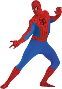 Spider-Man Bodysuit Marvel Superhero Fancy Dress Halloween Deluxe Child Costume - Picture 1 of 6