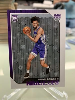 2018-19 Panini NBA Hoops Purple Winter Marvin Bagley III #258 RC - Image 1 of 2
