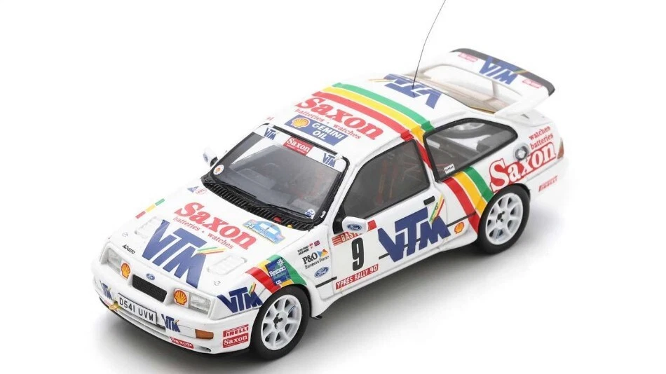 Modellino auto scala 1:43 Spark FORD SIERRA RS COSWORTH YPRES RALLY 1990 racing - Immagine 1 di 1
