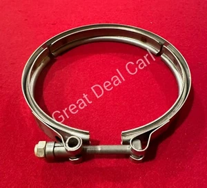 5.25” Turbo Exhaust V Band Clamp Stainless For Detroit Diesel 5132650 - Picture 1 of 3
