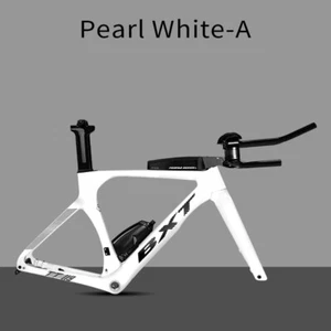 BXT Carbon Time Trial Frameset Disc Brake TT Aero Racing Road Bicycle Frame - Picture 1 of 36