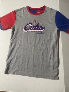 Chicago Cubs Boys L 14/16 T-Shirt Short Sleeve Gen2 Brand - Picture 1 of 7