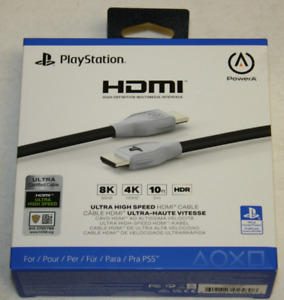 PowerA - Ultra High Speed HDMI 2.1 Cable for PS5 - Ultra HDMI for PS5 NEW