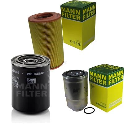 MANN-FILTER Set Ford Maverick Van Pour Nissan Terrano II R20 2.7 TD 4WD - Photo 1/4