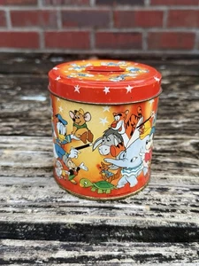 Vintage Walt Disney Productions Kinnerton 4" Figur Münze Bank Süßigkeiten Dose M5 - Bild 1 von 8