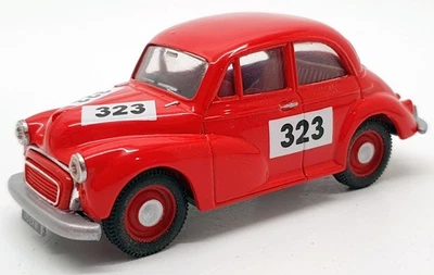 Corgi 1/43 Scale Model Car 96746 - Morris Minor Saloon - Red - Image 1 of 4