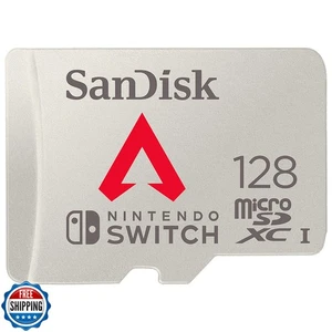 SanDisk 128GB microSDXC Card Licensed for Nintendo-Switch, Apex Legends Editi - Picture 1 of 5
