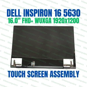 16" Dell Inspiron 16 2-in-1 5630 WUXGA Complete FHD Touch Screen LCD Assembly - Picture 1 of 5