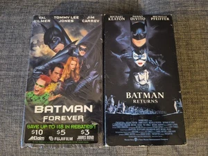 Batman Forever, Batman & Robin, Batman Returns VHS Movies - Picture 1 of 8