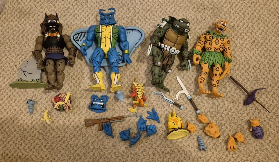 NECA Teenage Mutant Ninja Turtles Archie Slash Ray And More - Image 1 of 1