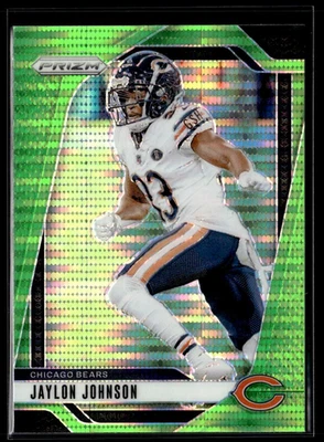 2024 Panini Prizm Football Green Pulsar #51 Jaylon Johnson - Image 1 of 2