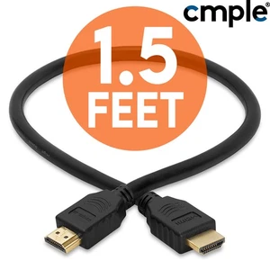 Cable HDMI de ultra alta velocidad de 1,5 pies HDMI 2,0 cable 4K UHD HDTV para computadora portátil XBOX S X PS5 - Imagen 1 de 9