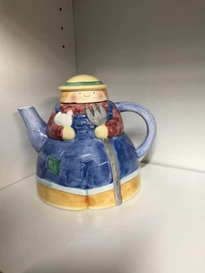 Roshco Teekanne Down Home Collection Vintage 1995 Farmer Cottage Core Farmhouse - Bild 1 von 5