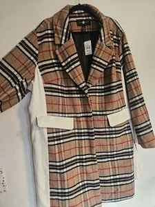 Woman's Ashley Stewart Trench Style Coat - Picture 1 of 6